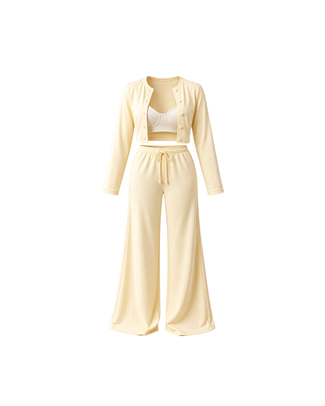 Conjunto Ivoire Muse amarillo sin modelo