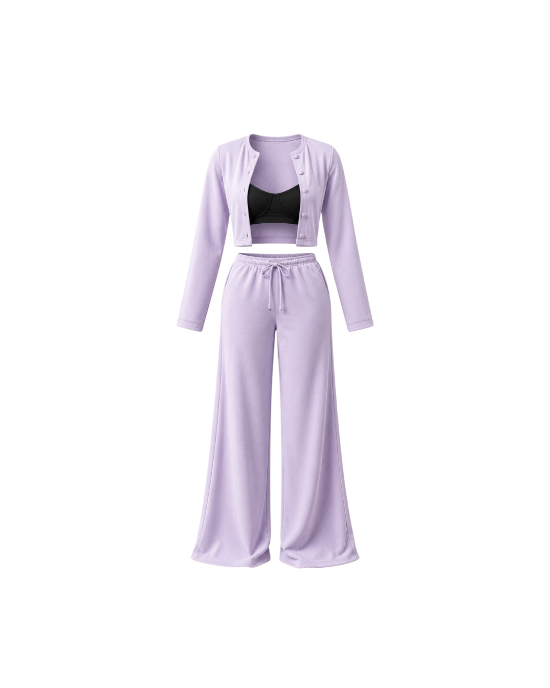 Conjunto Ivoire Muse lila sin modelo